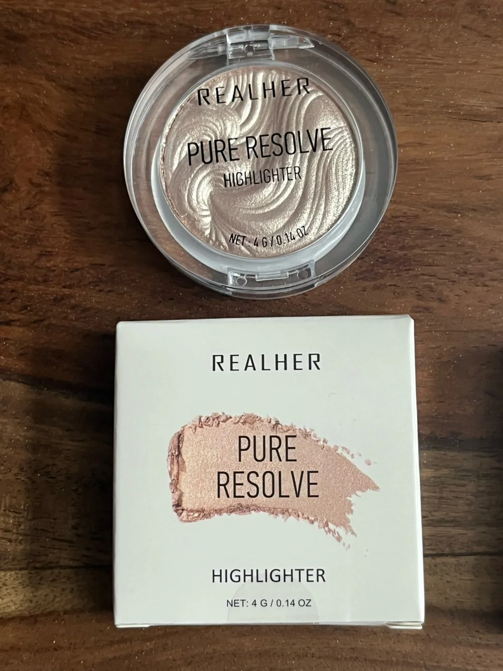 TWO RealHer Pure Resolve Highlighter - Champagne Glow